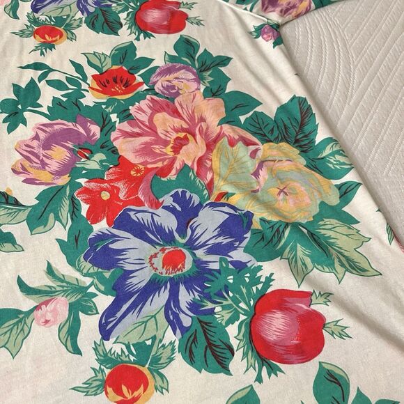 VTG 90s Island Time T Shirt Women Size M Green Bright Colorful Hawaii Beach Tee - Picture 4 of 6